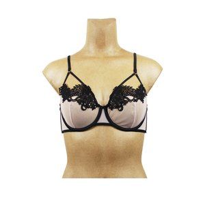 Victoria’s Secret Pink Mesh Dragon Lace Balconette Bra